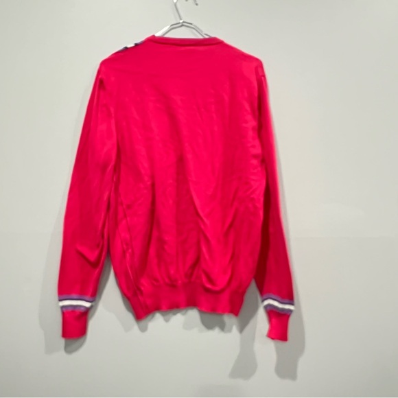 JEORDIES v neck men punk sweater/size L - Picture 5 of 5